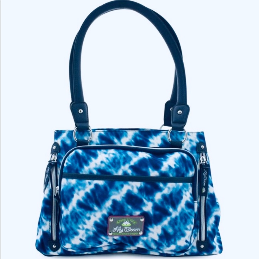 Lily Bloom Tie-Dye Maggie Satchel, FREE Shipping